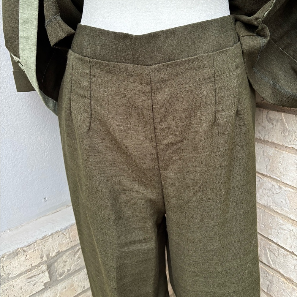 Sag Harbor Vintage Green Pants Set - Picture 8 of 10